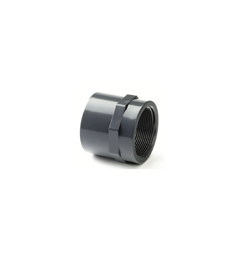 Carlon,Conector Hembra PVC 1-1-4" (35 mm), E942G, NAC05CNHPVC