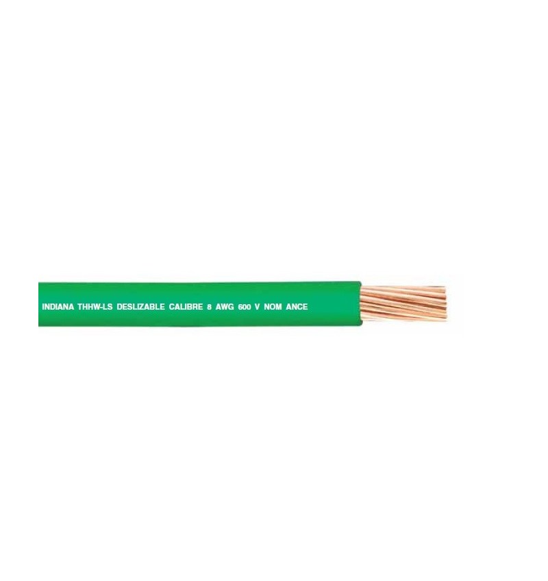 Indiana,Cable Thw-Ls 12 Awg Blanco Carrete Indiana 600V, SLB505, IND12CBCARR