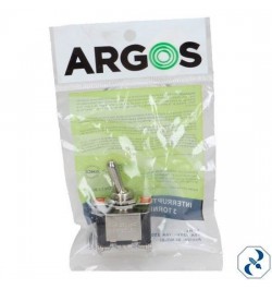 Argos,Interruptor de palanca 1p 3t 10A 127V, 8840150, ARG8840150
