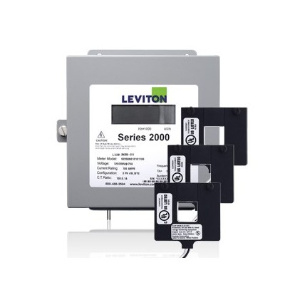 LEV2K208-02W - Medidor de Energia 3F - 4H 208-120V 200A TC incluidos Serie 2000