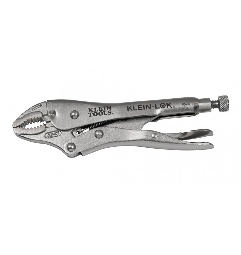 Klein Tools,PINZA DE PRESION DE 7" CURVA, 10407, KLE10407