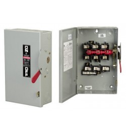 General Electric,Interruptor de Seguridad Fusible para Interior 3P 240V 030A, TG4321, GECTG4321