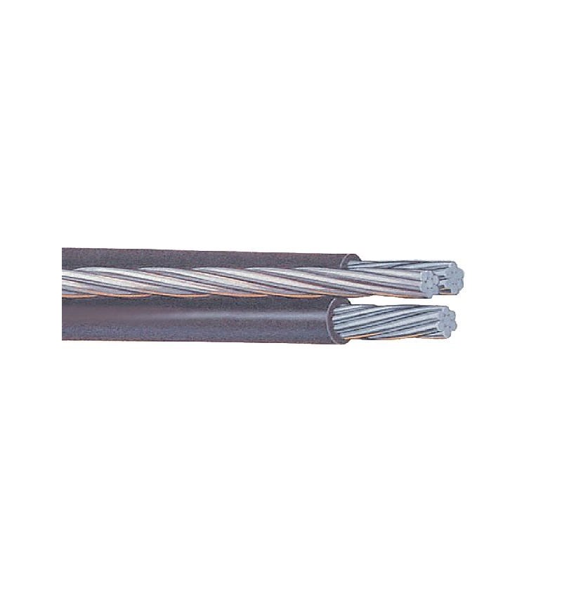 Viakon,Cable PSD 6 AWG aluminio 2 + 1 para acometida aerea, desnudo, J657, CMY6AL2+1