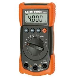 Klein Tools,Multímetro digital 600V 10A AC-DC TRUE RMS, MM200, KLEMM200