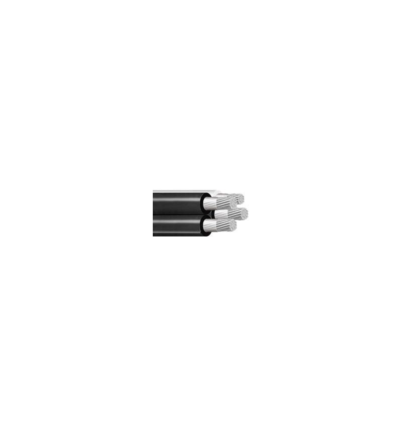 Viakon,Cable Multiconductor Xlp 3X 1-0Awg + 1X 2 Awg Negro Viakon 600V, L283, CMY3X1/0XLP600V
