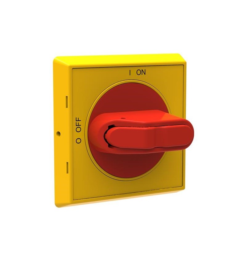 ABB,Manija Selector IP65 para OT16…125F, color Amarillo Rojo para OT16…125F, OHYS2AJ1, ABBOHYS2AJ1