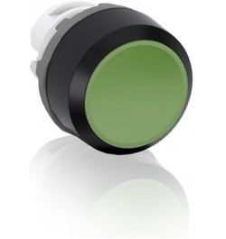 ABB,Boton pulsador Verde momentáneo MP1-10G No iluminado rasante, 1SFA611100R1002, ABB1SFA611100R1002