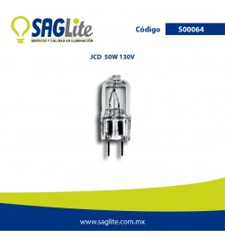 Saglite,Foco Halogeno Hi Pin 50 W 120 V Jcd G6.35, S00064, SAGS00064