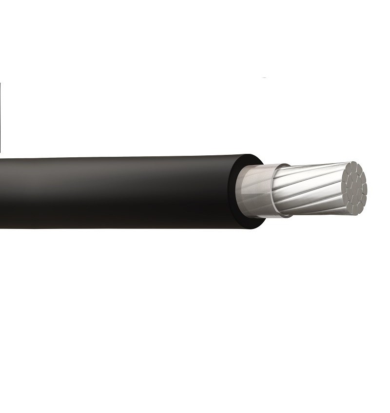 Viakon,Cable Xhhw-LS 400 MCM Negro Carrete 100% Aluminio 600V, ST61, CMY400MCMAL