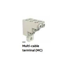 ABB,Zapatas para interruptor XT7 4 cables 500 MCM, 1SDA104758R1, ABB1SDA104758R1